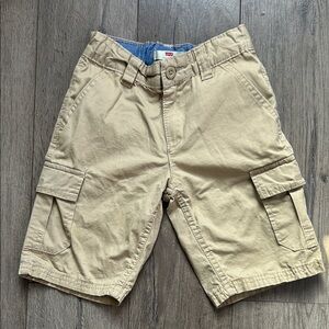 Levi's Boy’s Beige Cargo Shorts